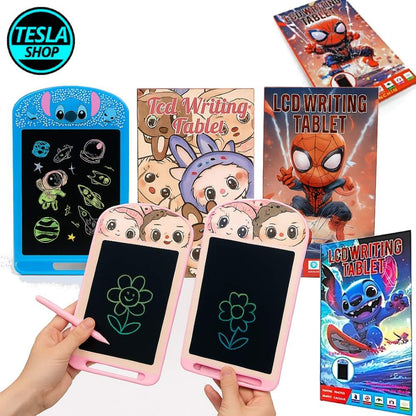 LCD Tablet Piši–Briši za decu – Spiderman / Labubu / Stitch – edukativna digitalna tabla