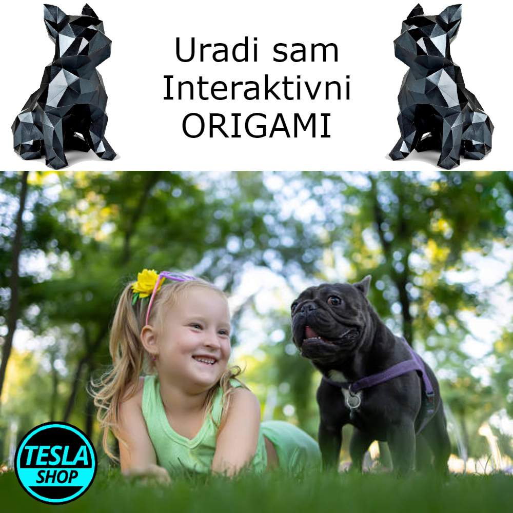 Napravite vašeg psa 3D veliku skulpturu buldoga