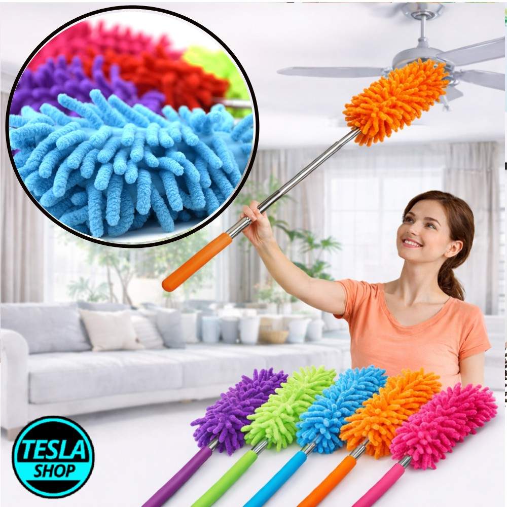 Teleskopski mikrofiber čistač prašine – za plafone, zidove i teško dostupna mesta