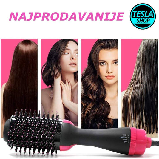 Četka fen za sušenje i oblikovanje kose 3u1