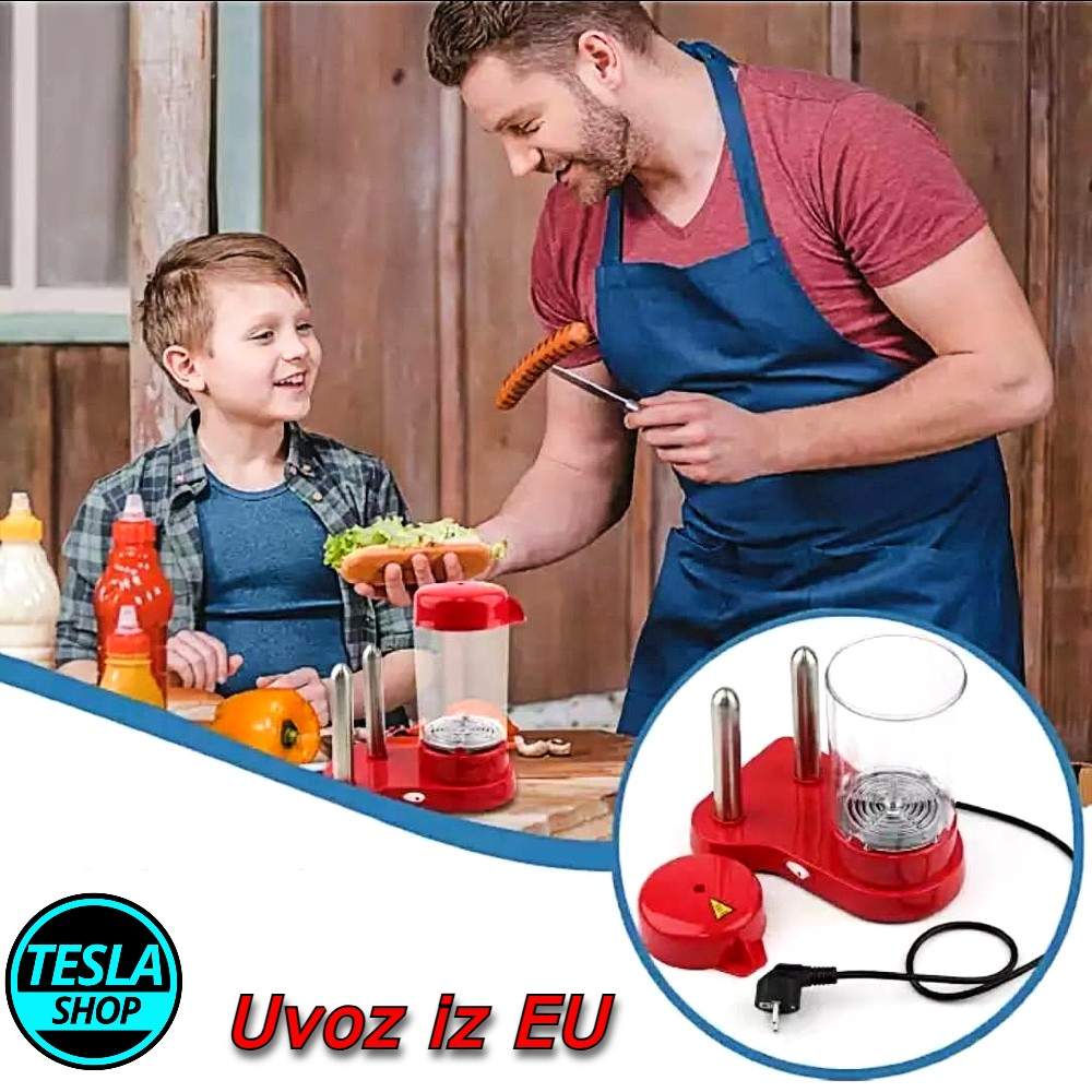 Mašina za spremanje hot-dogova – Profesionalni aparat za savršene hot dogove kod kuće!