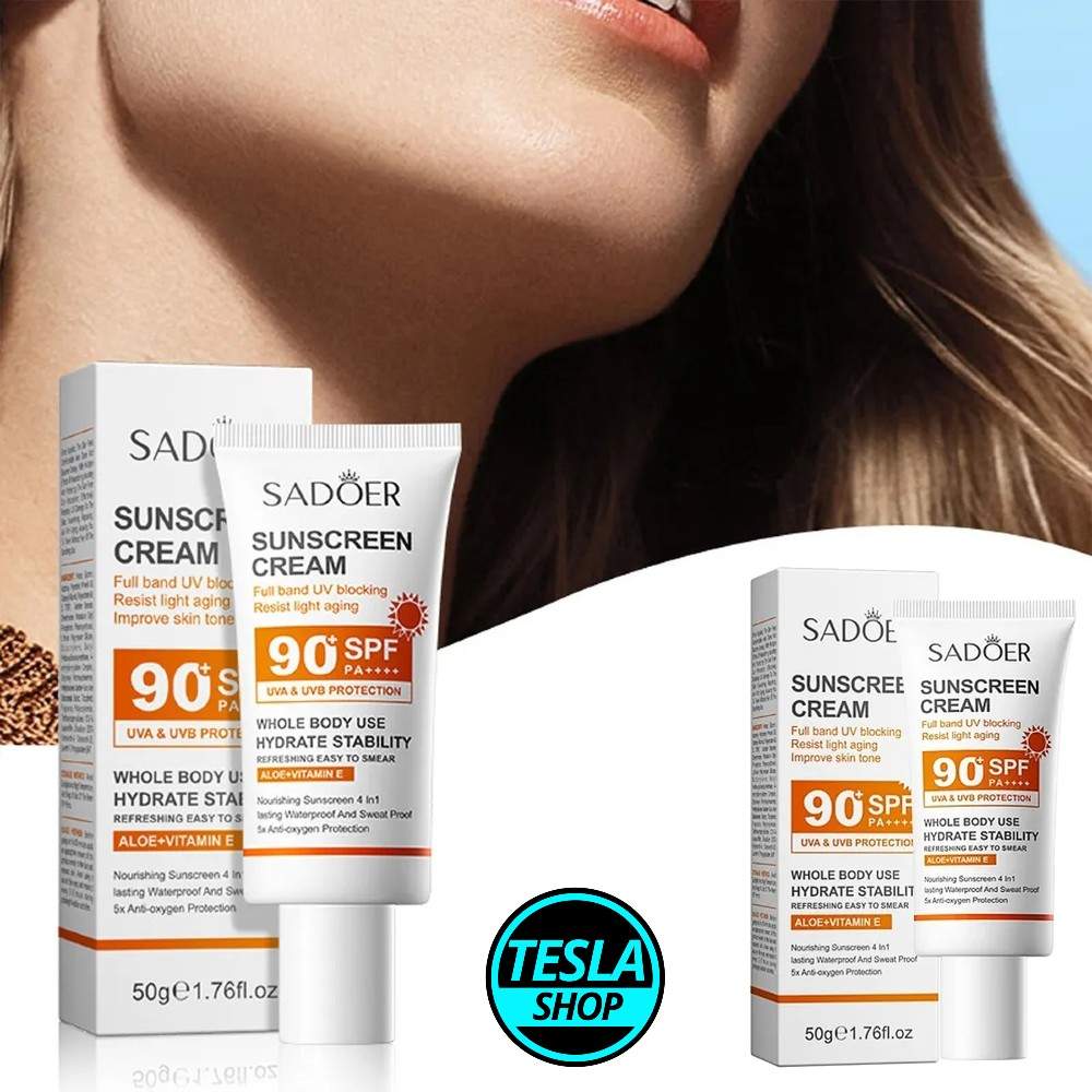 Krema SADOER sa SPF 90+ zaštitom od sunca i vitaminima