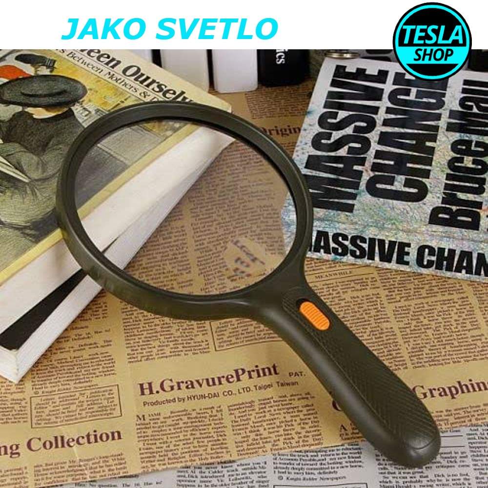 Velika LED lupa sa osvetlenjem za čitanje učenje popravke…