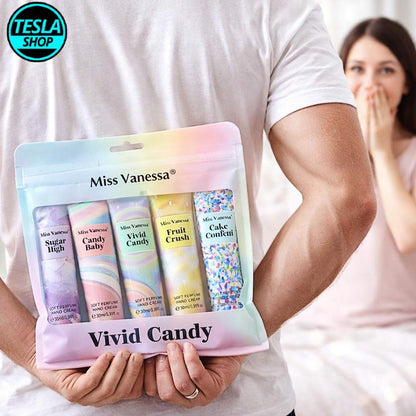 Set mirisnih krema za ruke „Vivid Candy“ – slatka nega i hidratacija kože