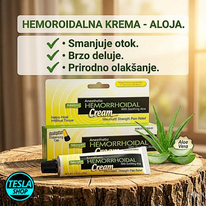 Krema za hemoroide sa aloe verom – umirujuća nega i olakšanje