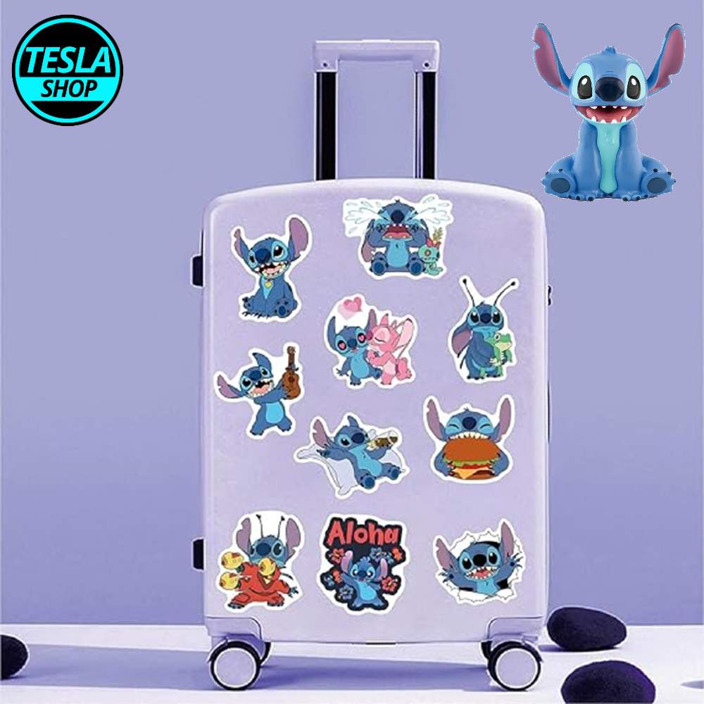 Stitch nalepnce za ukrašavanje kofera 6 komada komplet
