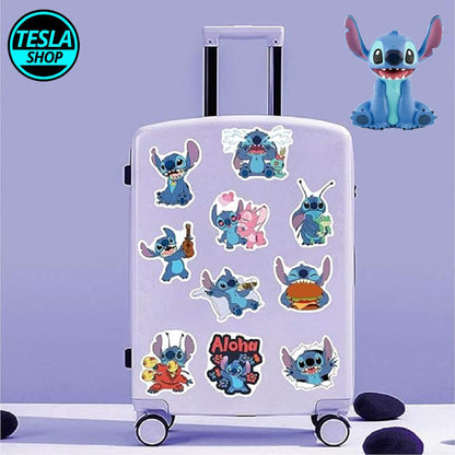 Stitch nalepnce za ukrašavanje kofera 6 komada komplet