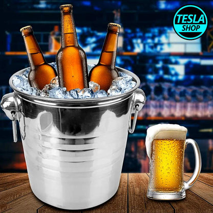 Čelična kibla-kanta za pivo šampanjac sokove i druga pića