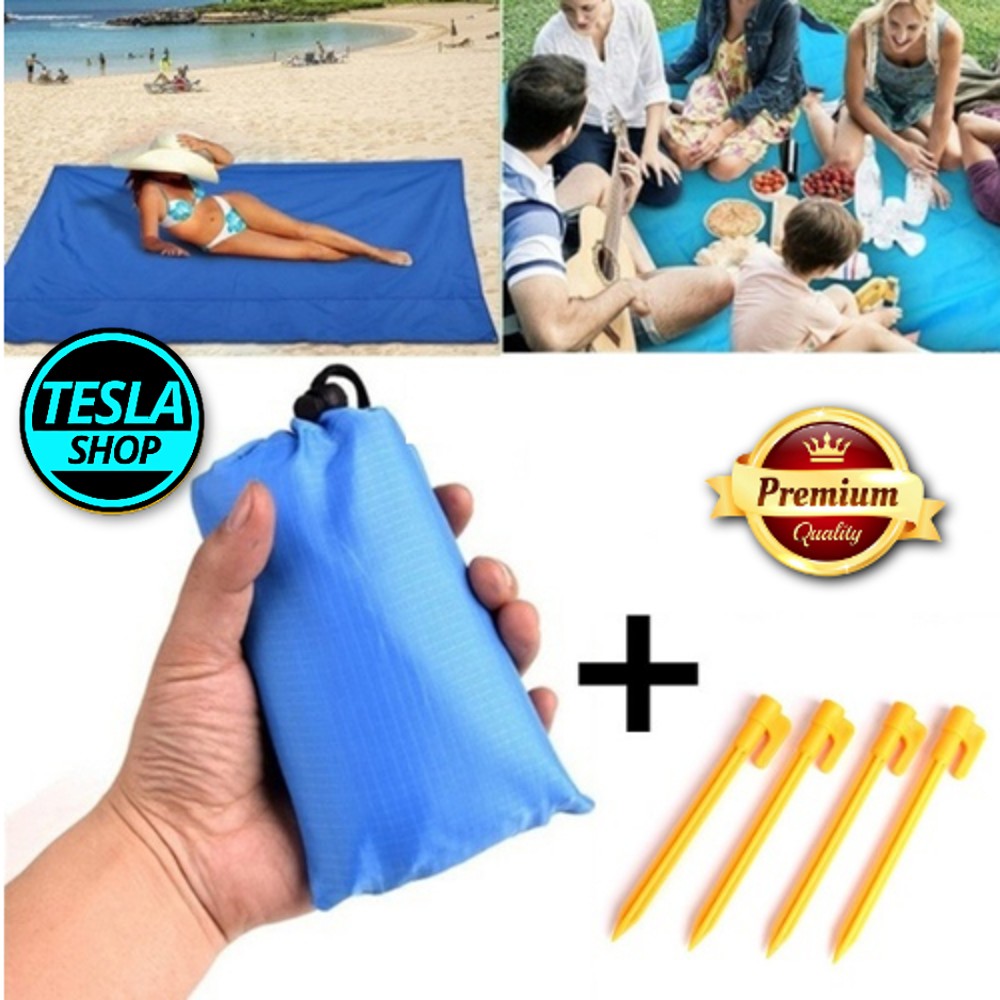 Velika vodootporna prostirka za plažu, kampovanje, travu