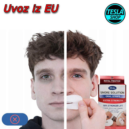 Flasteri za usta – za zdravo disanje kroz nos i protiv hrkanja
