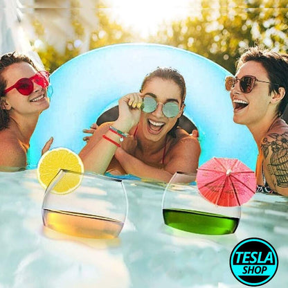 Velike plutajuće čaše za plažu bazen izlet