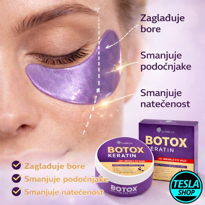Luxelux Botox maska za oči – nega protiv bora i podočnjaka