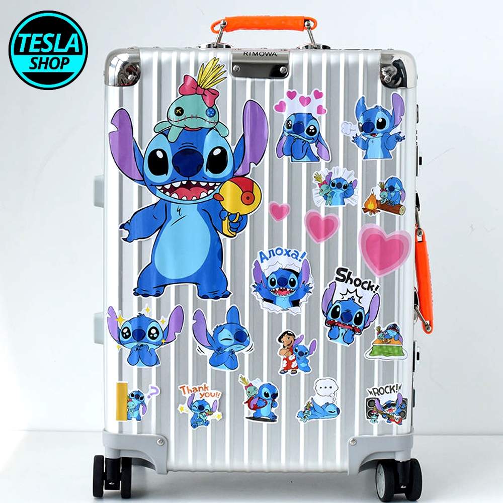 Stitch nalepnce za ukrašavanje kofera 6 komada komplet