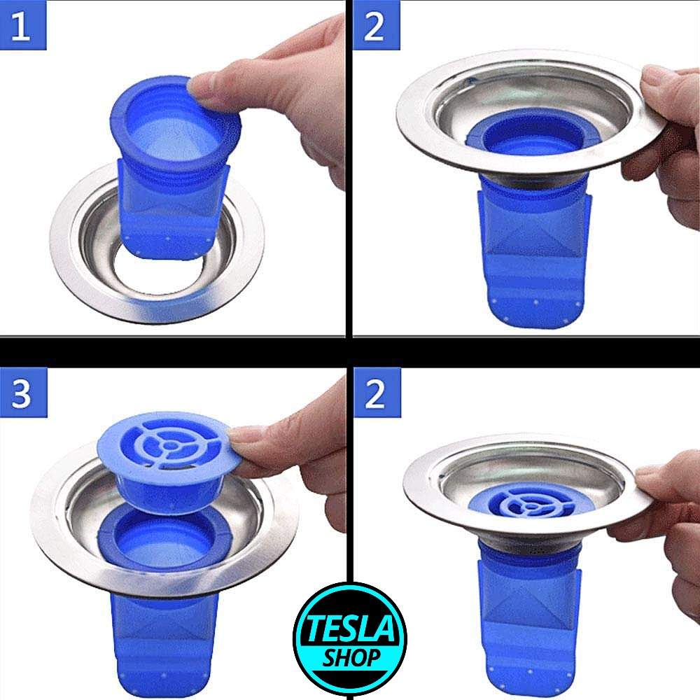 Silikonski filter za odvod – set od 4 komada