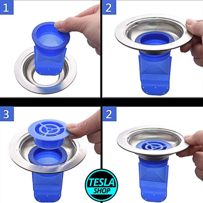 Silikonski filter za odvod – set od 4 komada