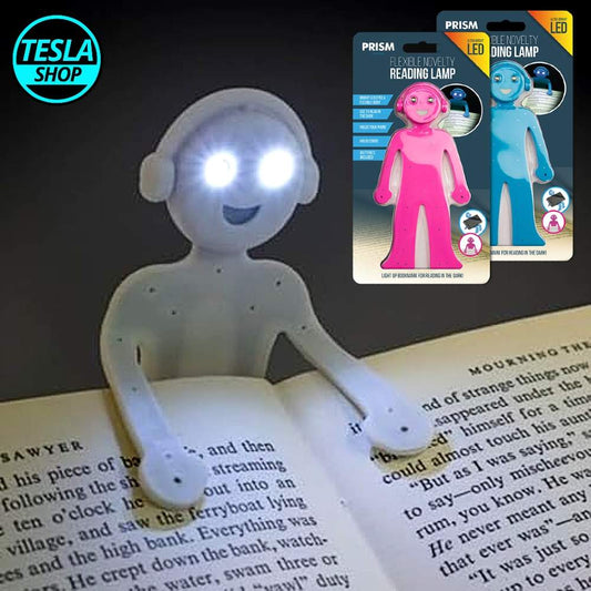 Fleksibilna lampa za čitanje knjiga držač i obeleživač