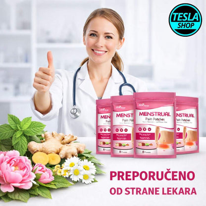 Flasteri protiv menstrualnih bolova na biljnoj bazi