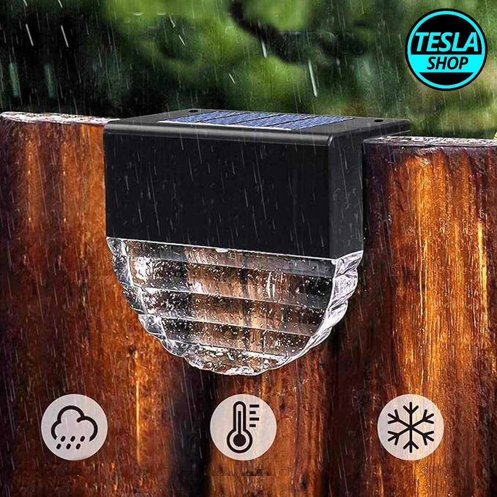 Solarne LED lampe 2 kom za osvetljenje i dekoraciju zidova i stepenica