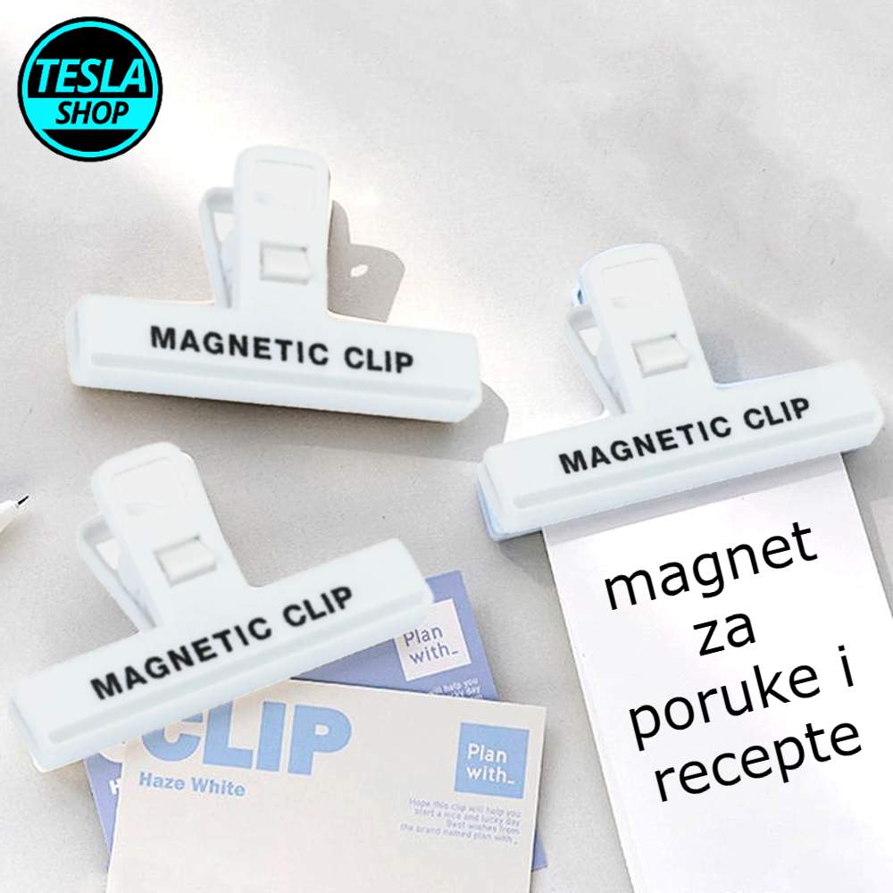 Velike magnetne štipaljke za kese 4 komada