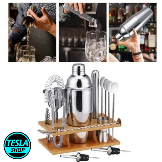 Koktel šejker-inox set za pravljenje koktela