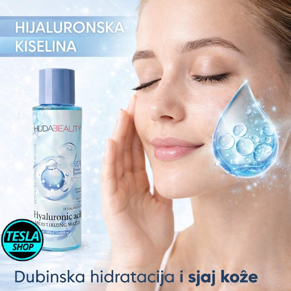 Hidratantna hijaluronska voda za lice – osvežavajući tonik 128 ml