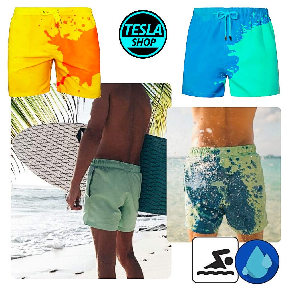 Muški šorc za kupanje 2Color koji menja boje