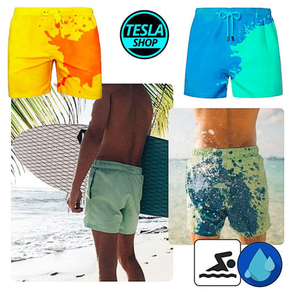 Muški šorc za kupanje 2Color koji menja boje