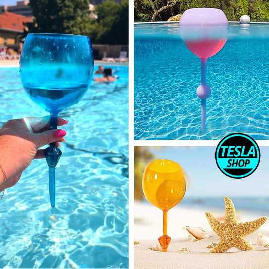Velike plutajuće čaše za plažu bazen izlet