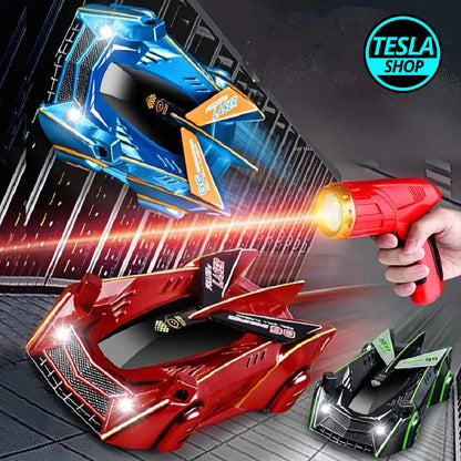 Trkački antigravitacioni auto na daljinski sa laserom