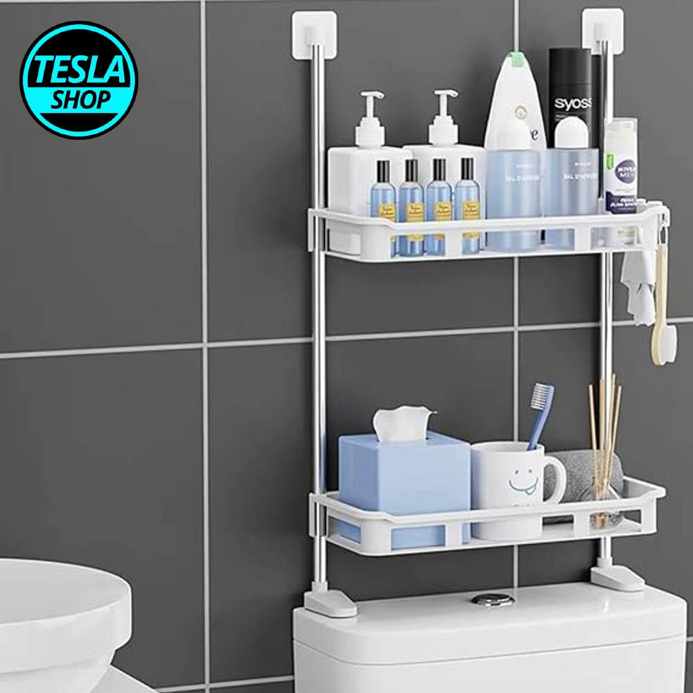 Rasklopivi samolepljivi stalak za toalet iznad wc šolje