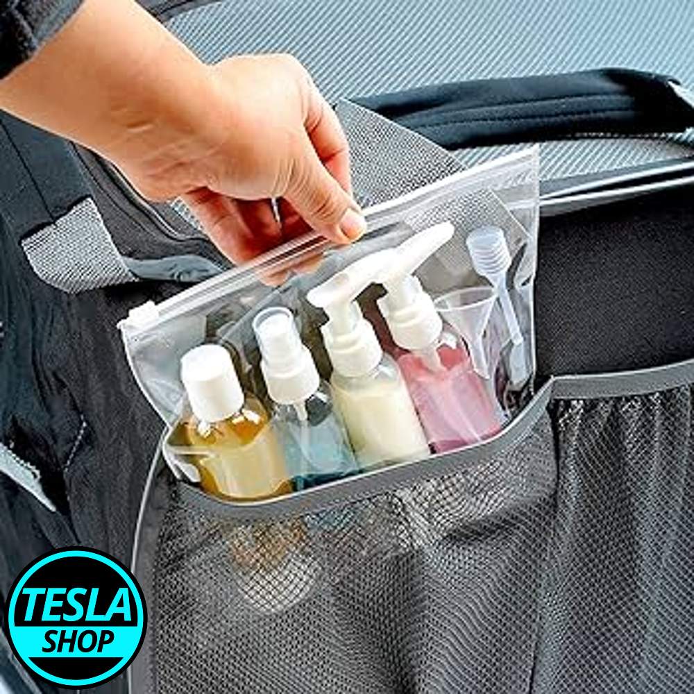 Avio neseser sa bočicama za putovanja od 9 delova