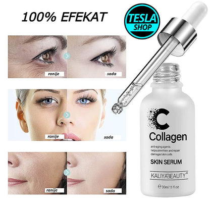 Kolagen serum protiv starenja zateže lice smanjuje bore