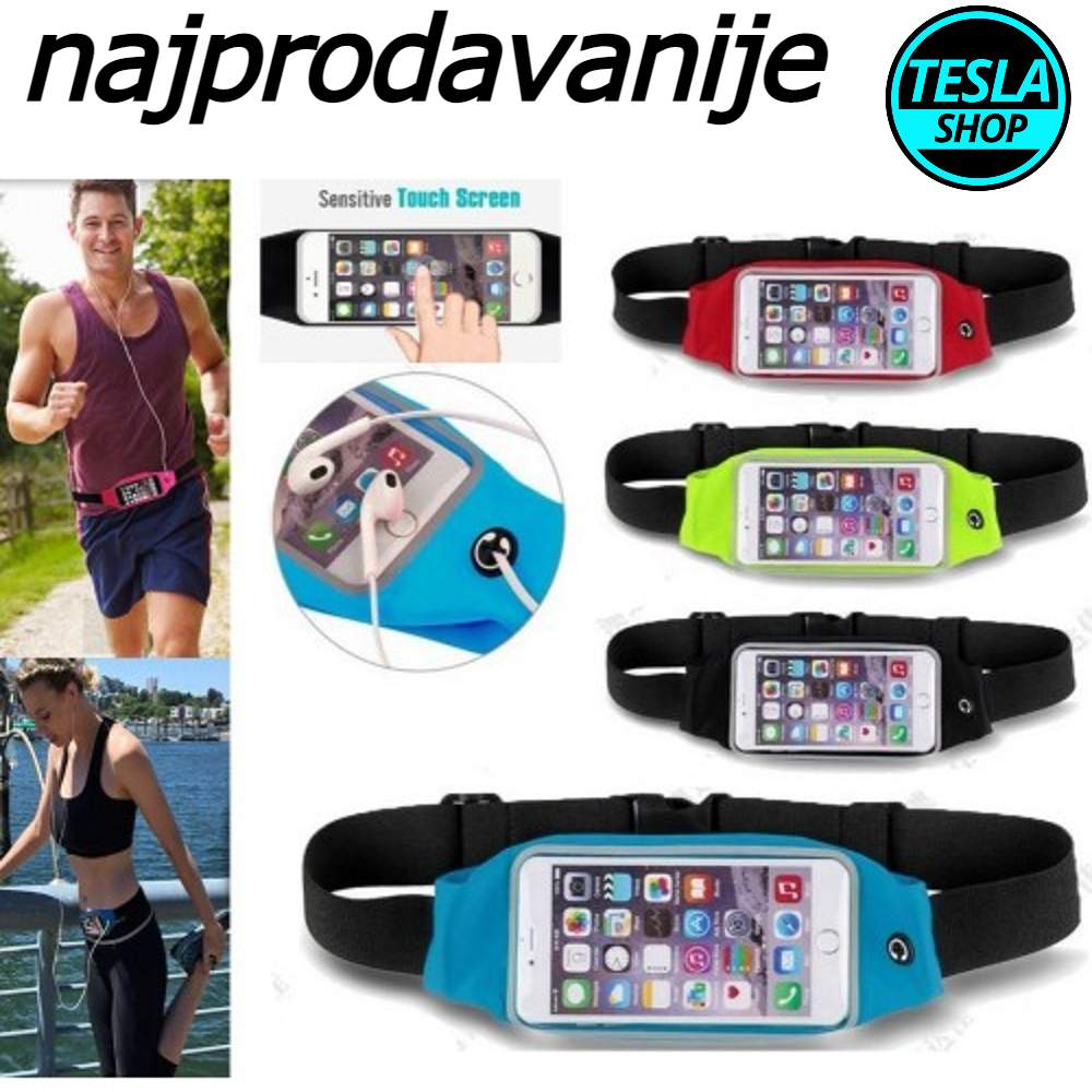 Torbica novčanik skrivena ispod odeće za sigurno nošenje novca i dokumenata